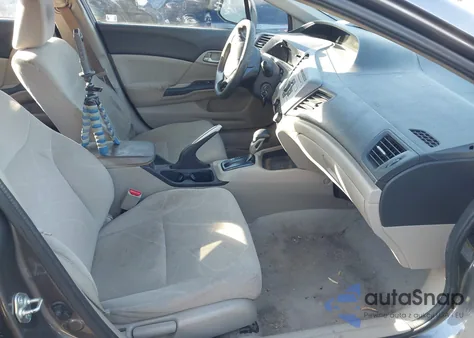 2012 Honda Civic Lx z USA, uszkodzony, nr VIN 19XFB2F57CE391713